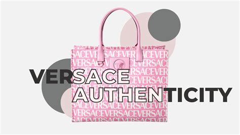 check if versace poduct is authentic|versace purse authenticity check.